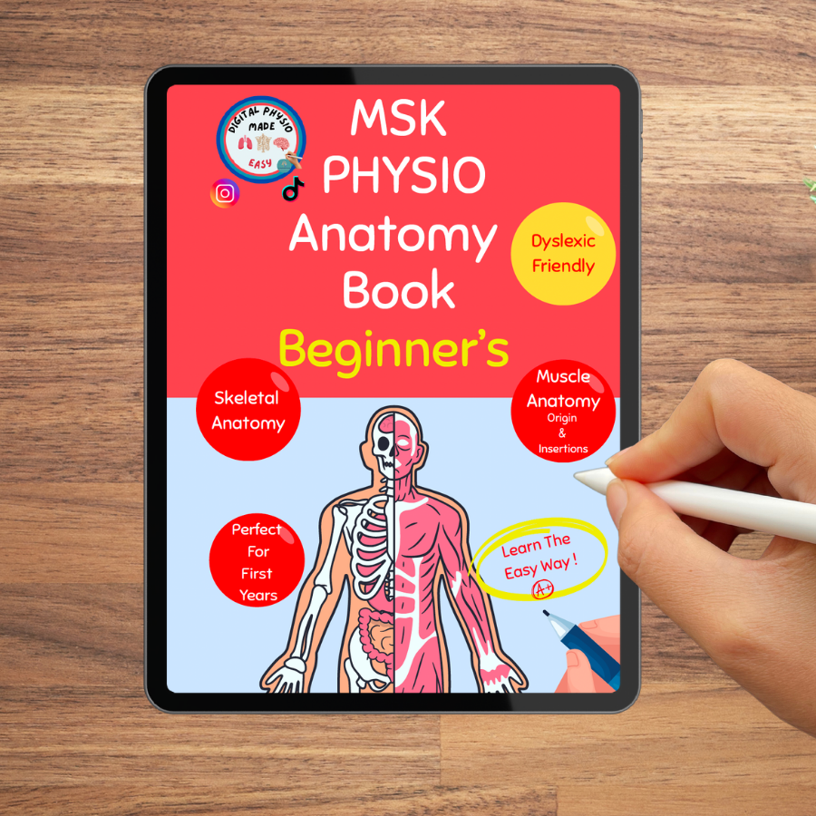 Digital- MSK Anatomy Book Beginner's