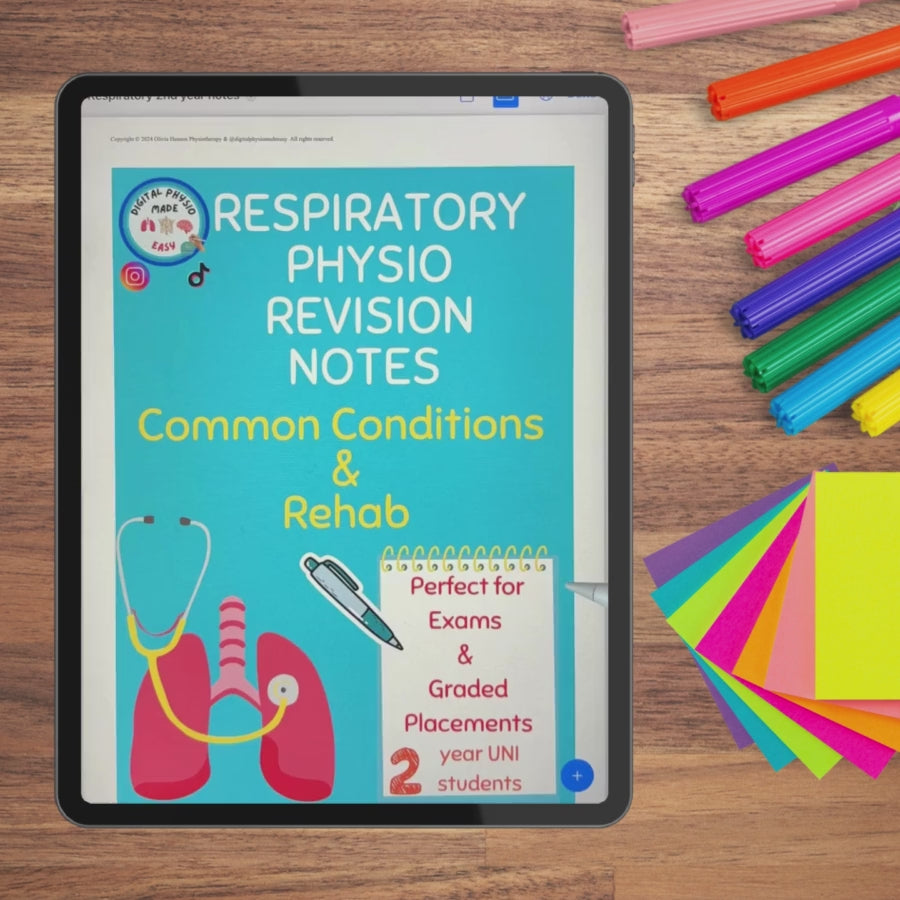 Digital- Respiratory Physio 2nd year Notes